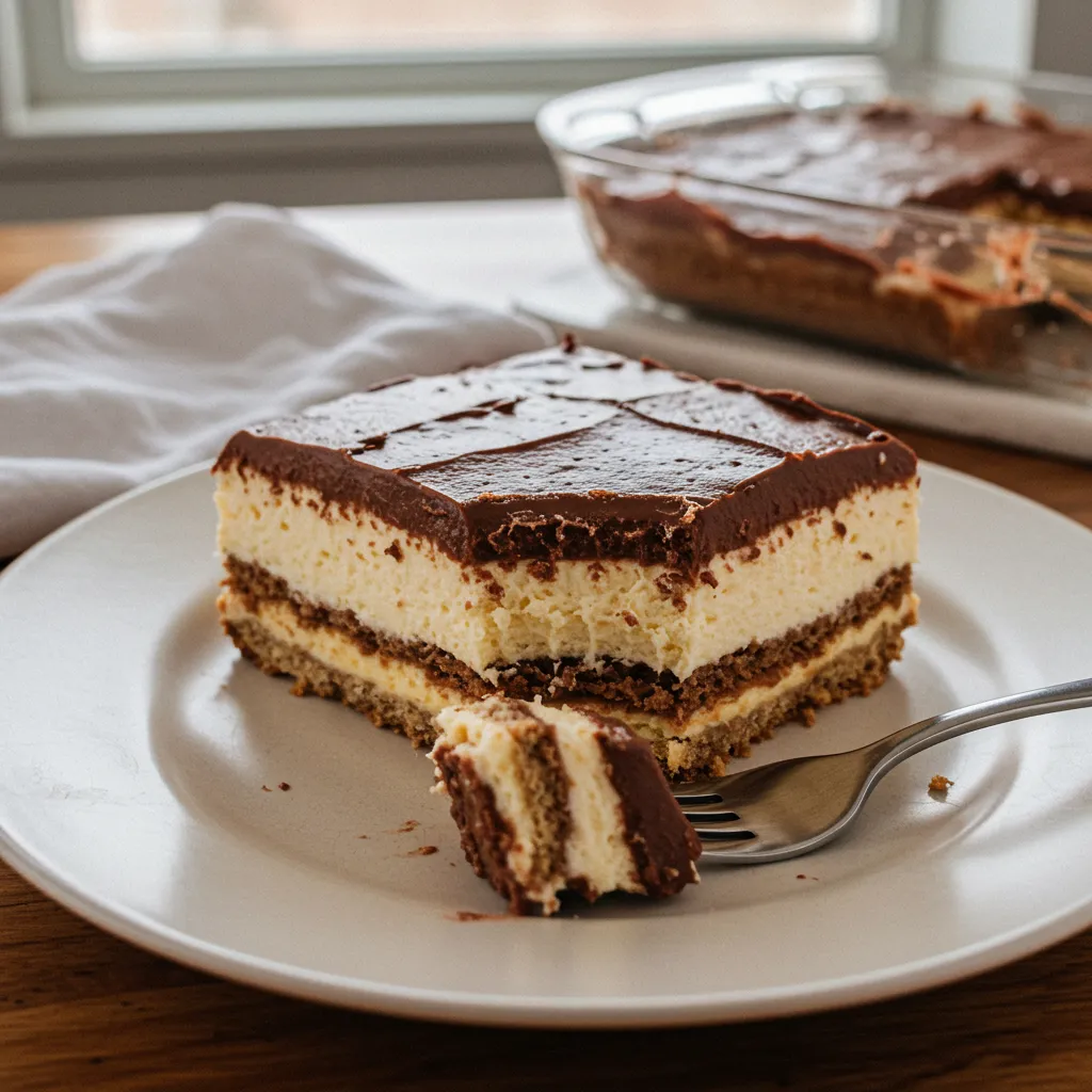 BEST RECIPE for No-Bake Chocolate Eclair Cake: Ultimate Easy Dessert Perfection - tertiary view
